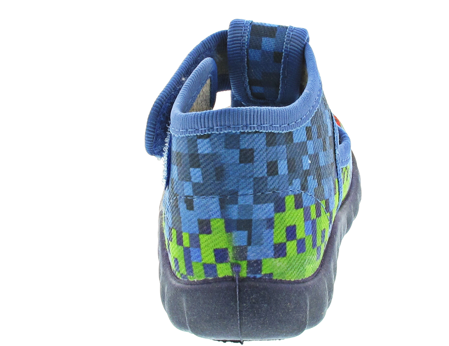 Fischer Markenschuhe Hausschuh blau