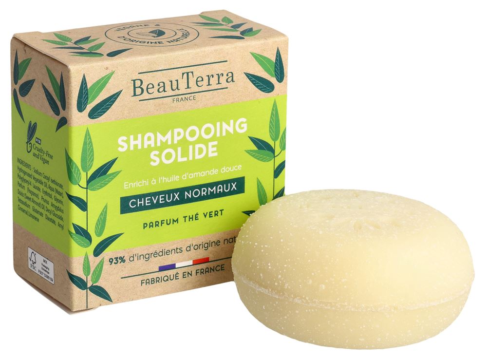 BEAUTERRA Festes Shampoo fest normales Haar 75 g