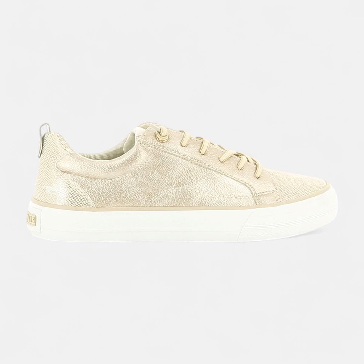 Baskets basses Femme or