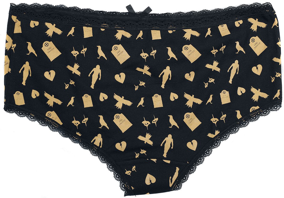 Gothicana X The Crow - Lot de 3 culottes | Gothicana by EMP Lot de culottes
