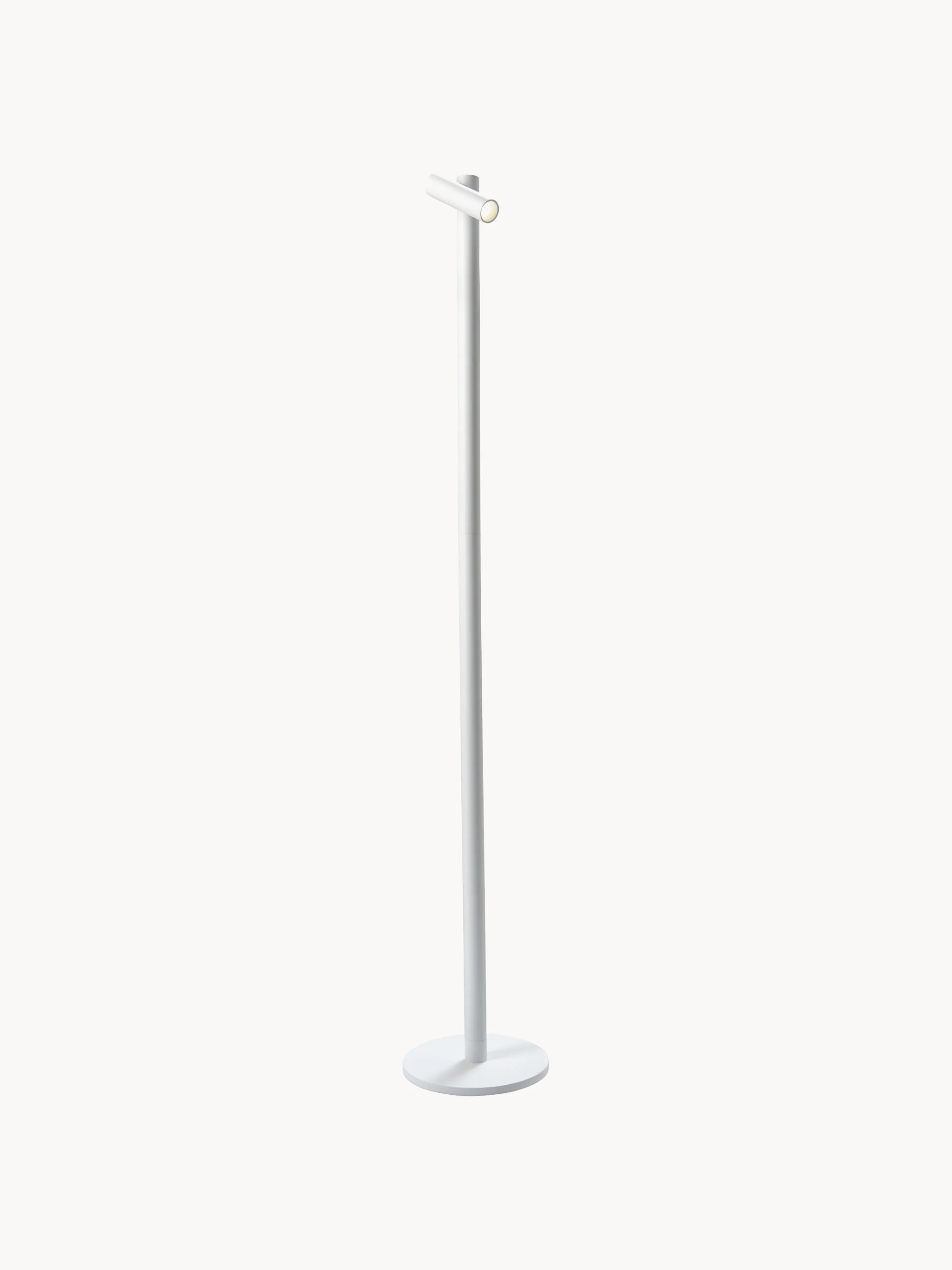 Kleine draagbare outdoor LED vloerlamp Tubo, dimbaar