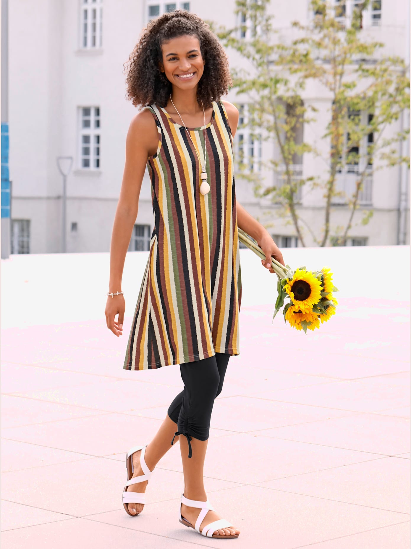 Robe en jersey pur coton