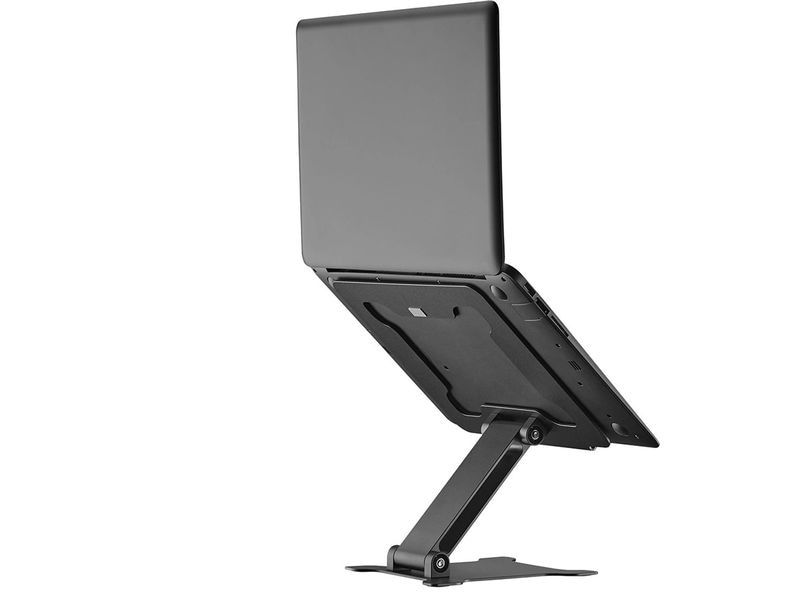 NEOMOUNTS Notebookständer DS20-740BL1 bis 5 kg – Schwarz Faltbarer Laptop-Ständer für Laptops von 11 bis 15