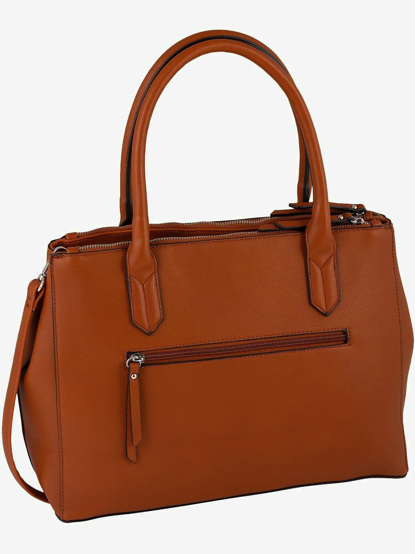 Sac à poignées matière synthétique chic avec polyuréthane