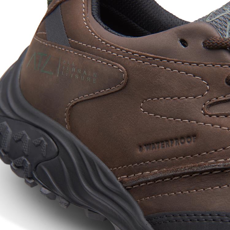 Clarks ATL WALK GO WP dark brown lea
