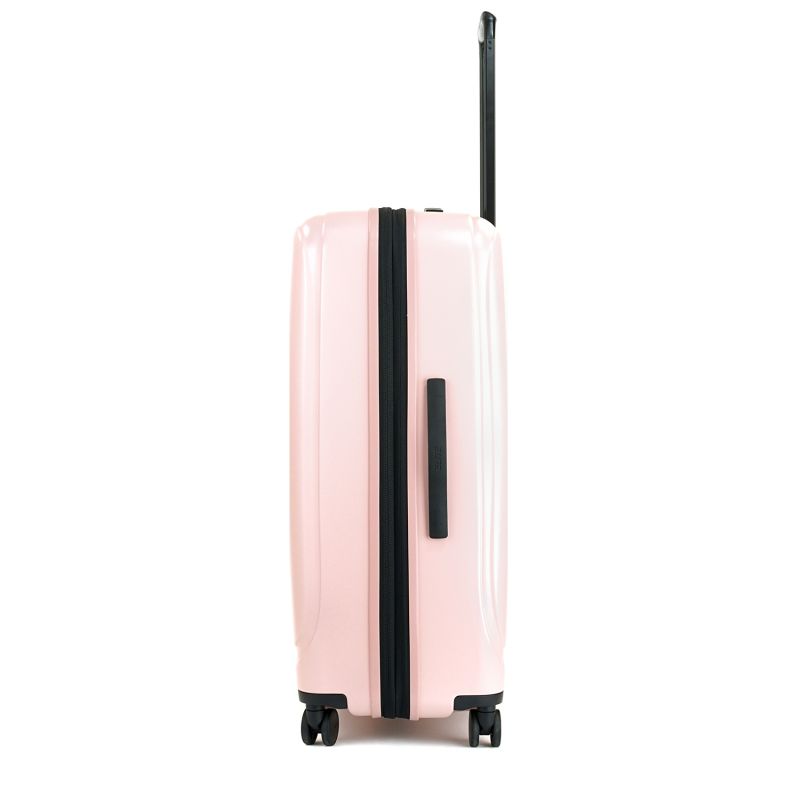 Valise rigide Pure mate Extensible 75cm Rose