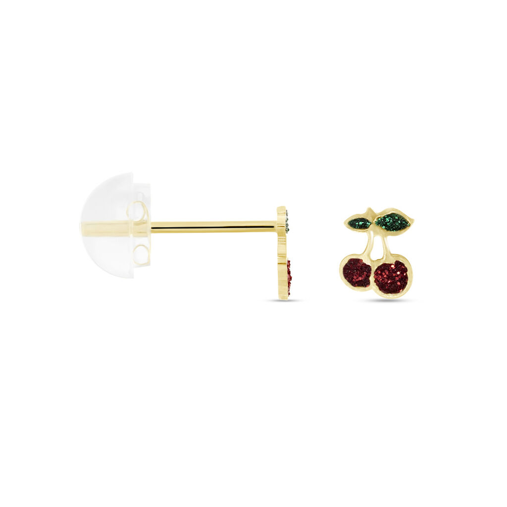 Boucles D'oreilles Puces Or Jaune Segonde