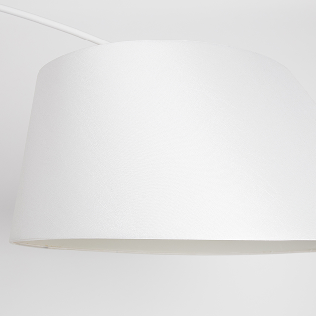 Vloerlamp Arc wit