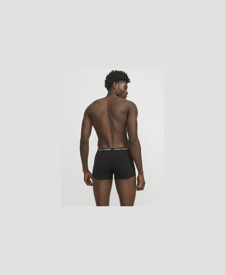 Jack & Jones JACBLACK FRIDAY TRUNKS 5 PACK ONLIN Black/black - black - black - black