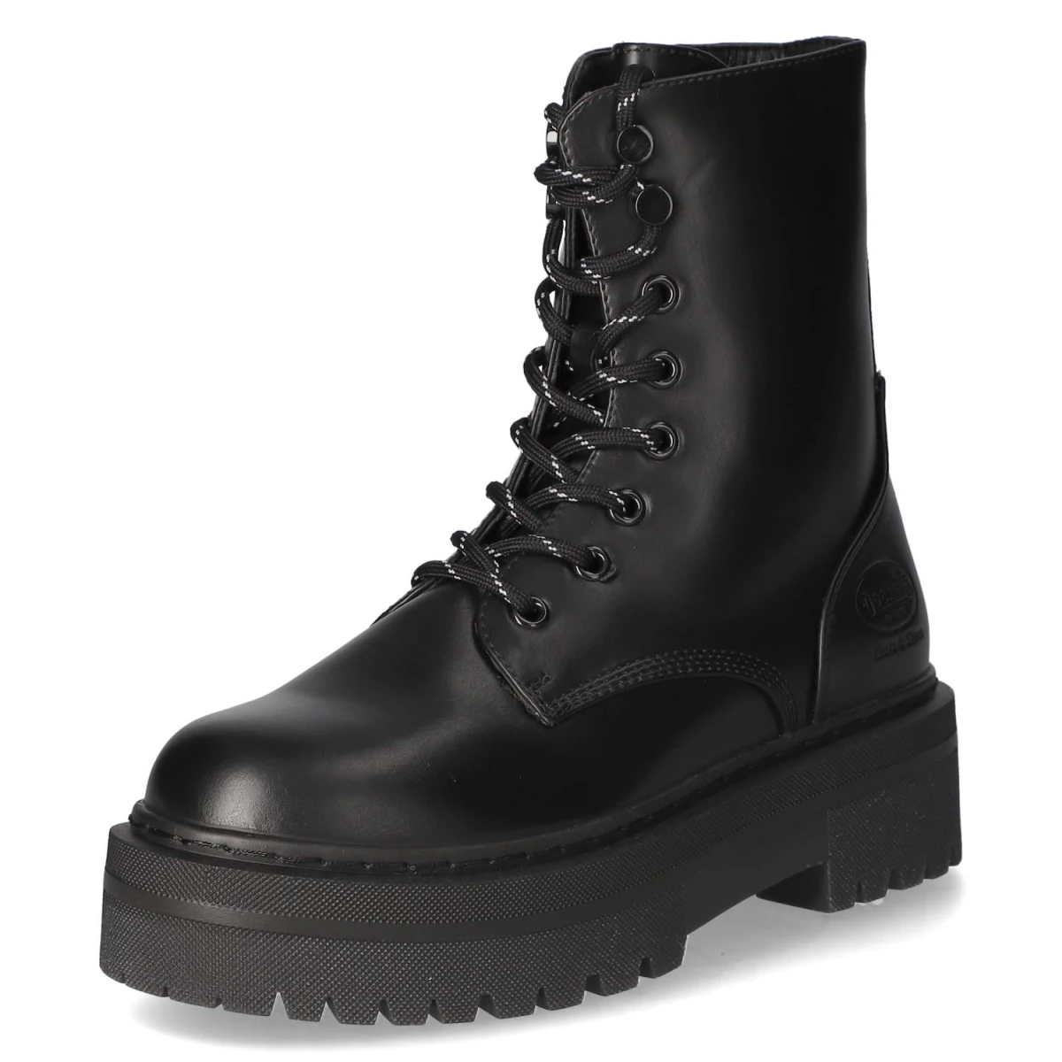 Dockers By GerliSchnürstiefeletten - allblack