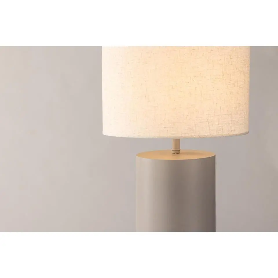 Svea - Enzo ronde vloerlamp - ø40 cm - grijs