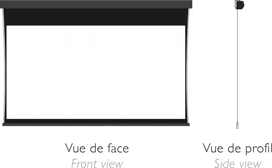 Lumene Coliseum Extra Bright UST 240C (16:9) Écrans de projection électriques