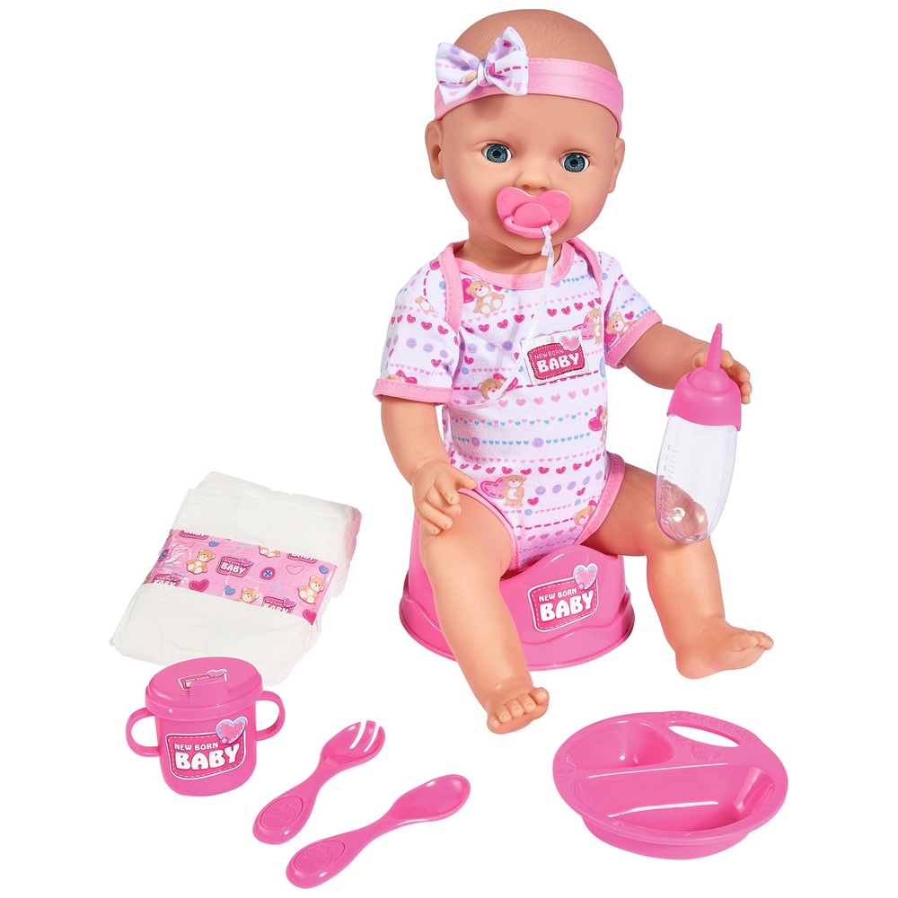 Neugeborenen-Babypuppe mit Zubehör