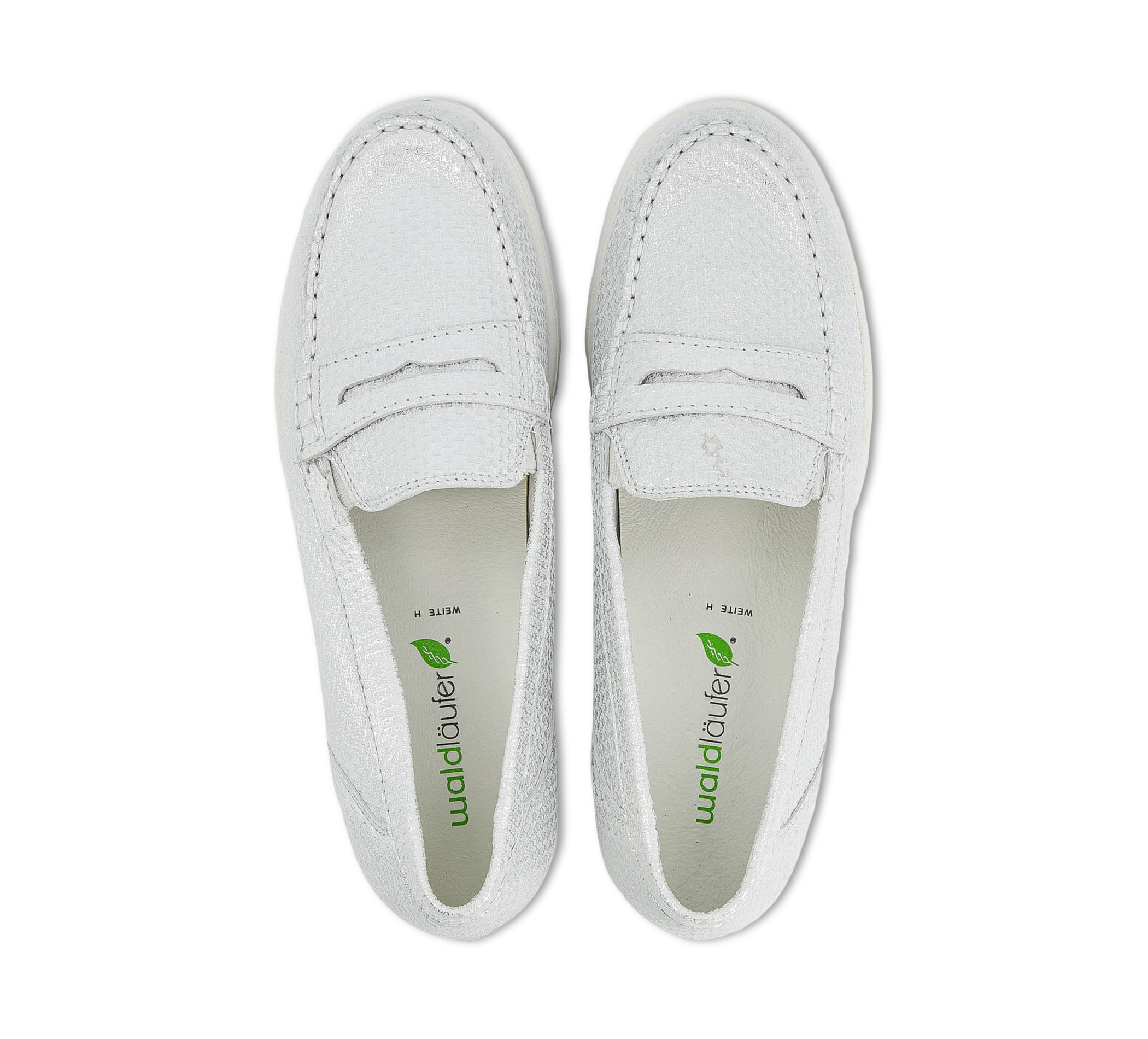 Waldläufer Loafers silber