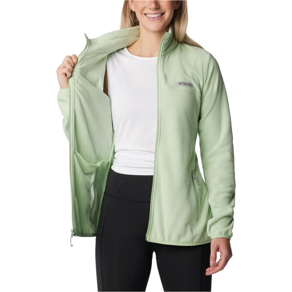 Veste polaire randonnée COLUMBIA W ALI PEAK FULL ZIP SAGE LEAF