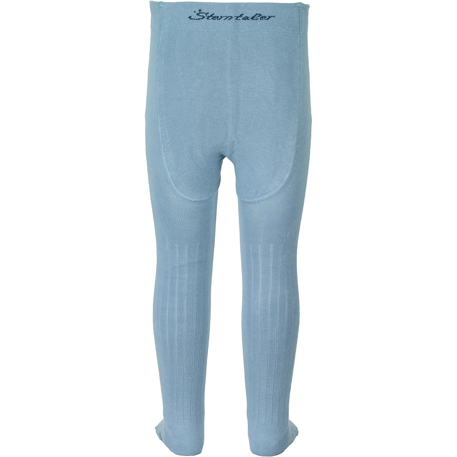 Sterntaler Strumpfhose Rippe graublau