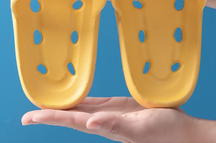 MyHome - Effen geperforeerde pantoffels