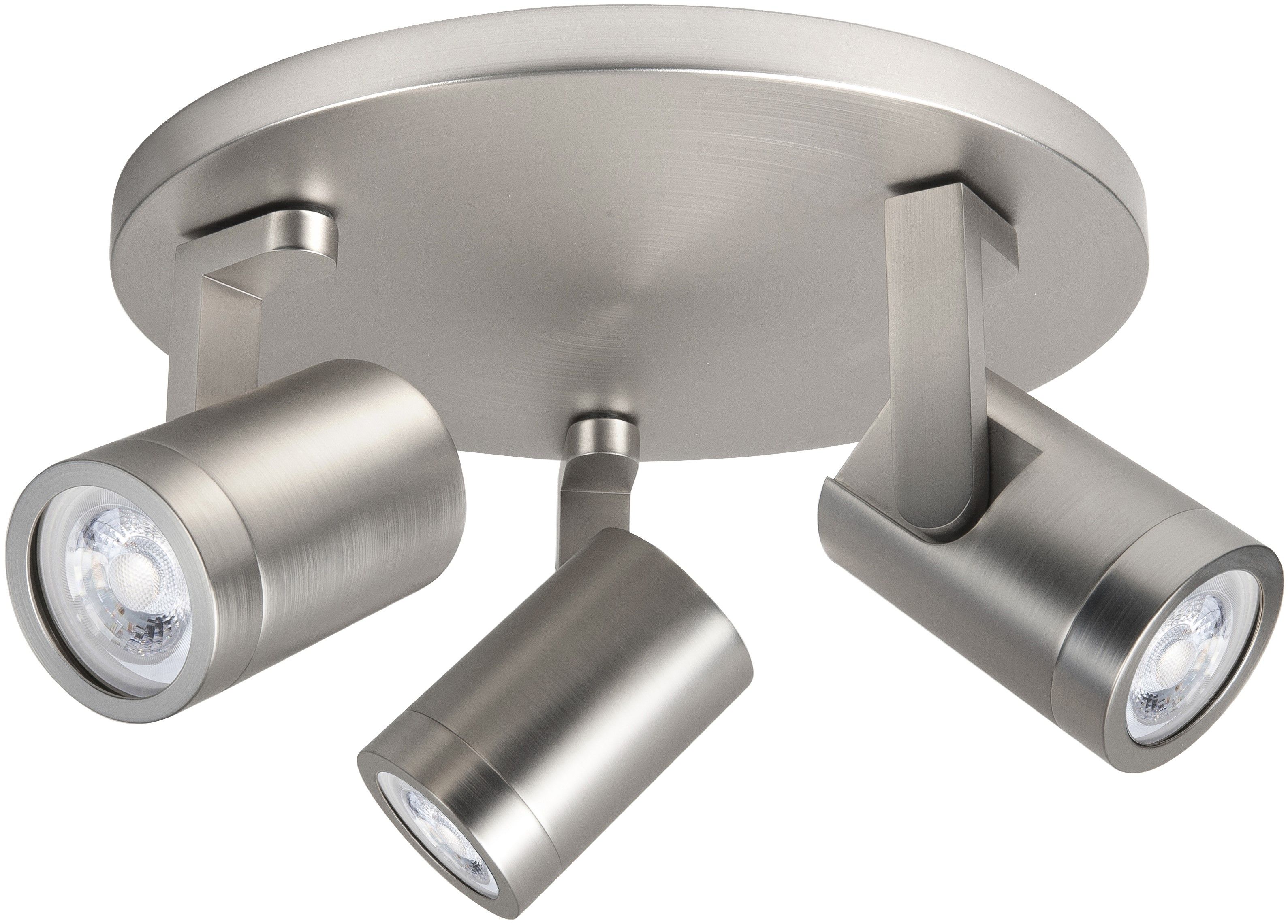Plafondlamp Zilver Halo B25 x D25 cm