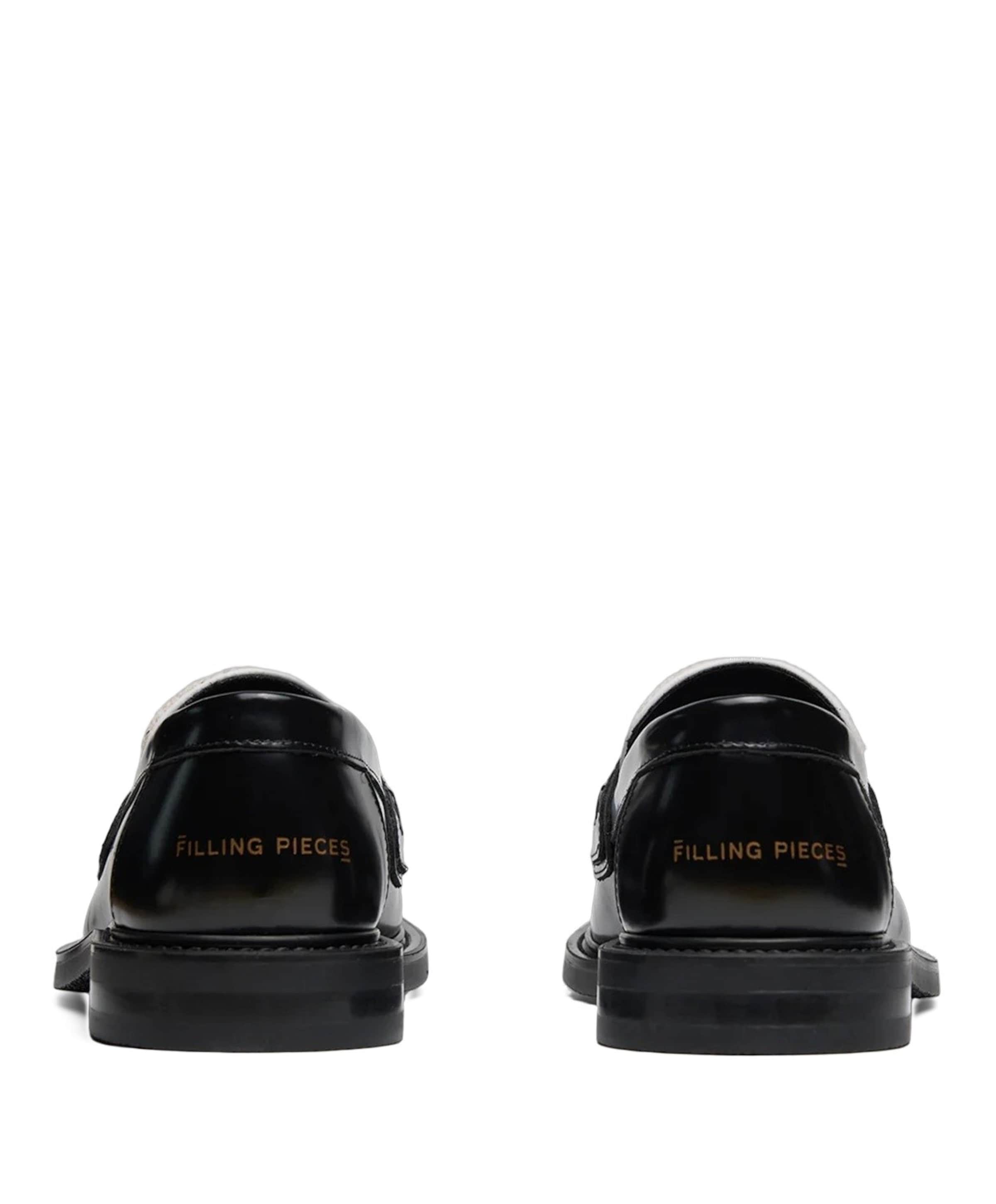 Filling Pieces Loafer Yellow Cab heren mocassins zwart