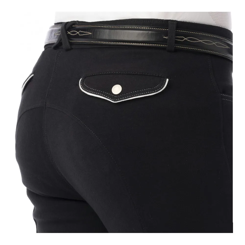 Equitheme PRO - Pantalon siliconé Homme noir