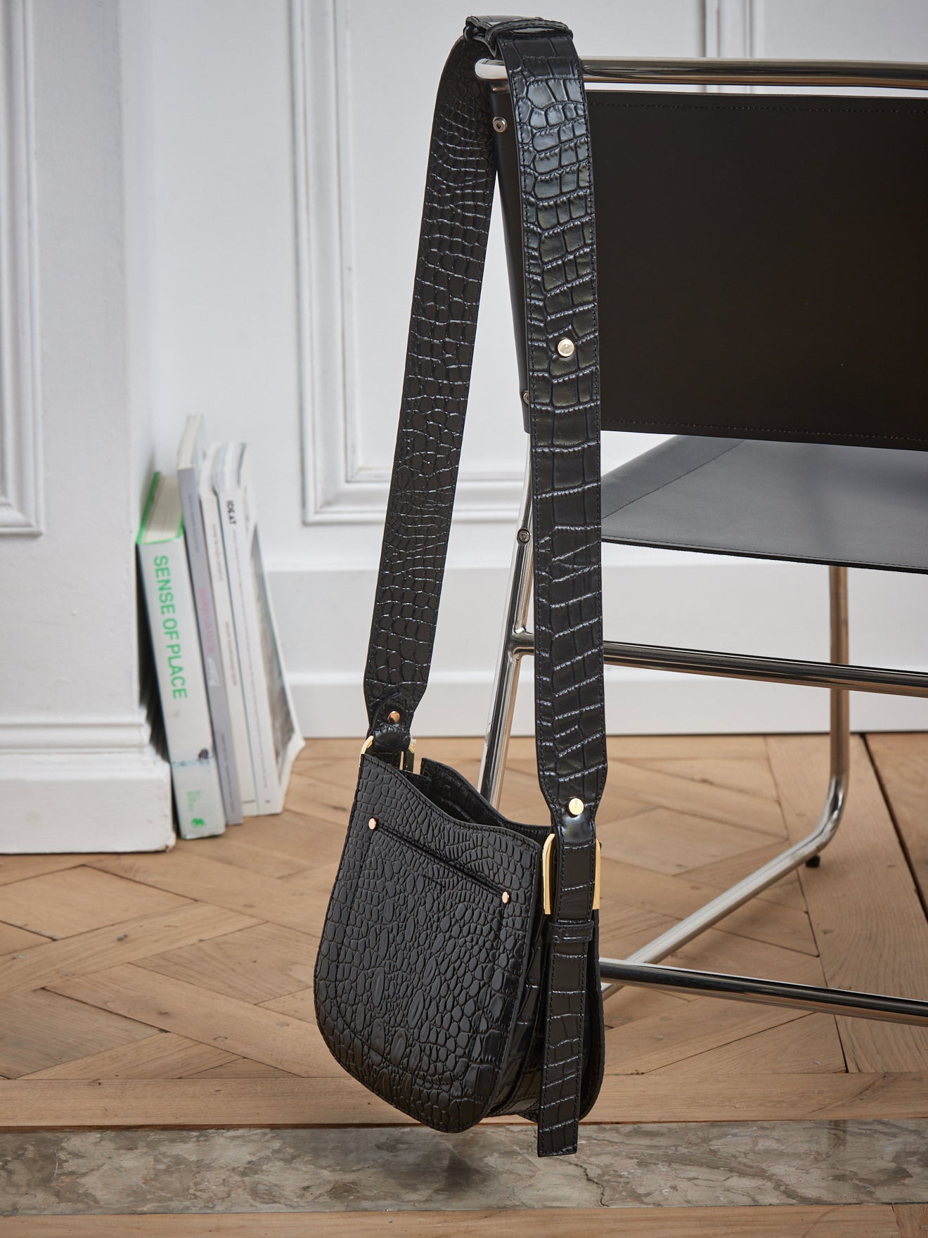 Sac demi-lune - Collection Maroquinerie Cyrillus
