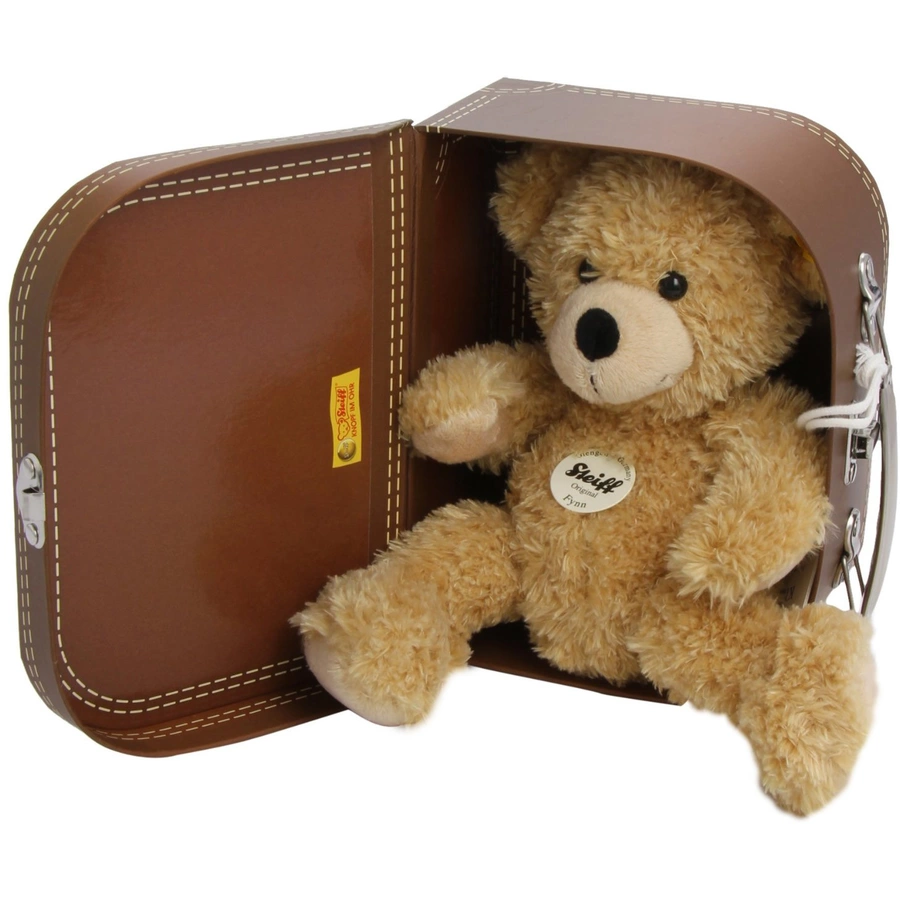 Steiff Fynn Teddybär im Koffer beige 28 cm