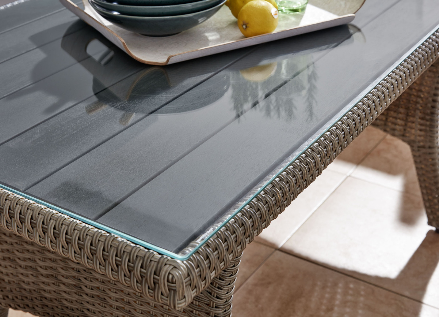 Lounge-Set Flair aus hochwertigen Materialien