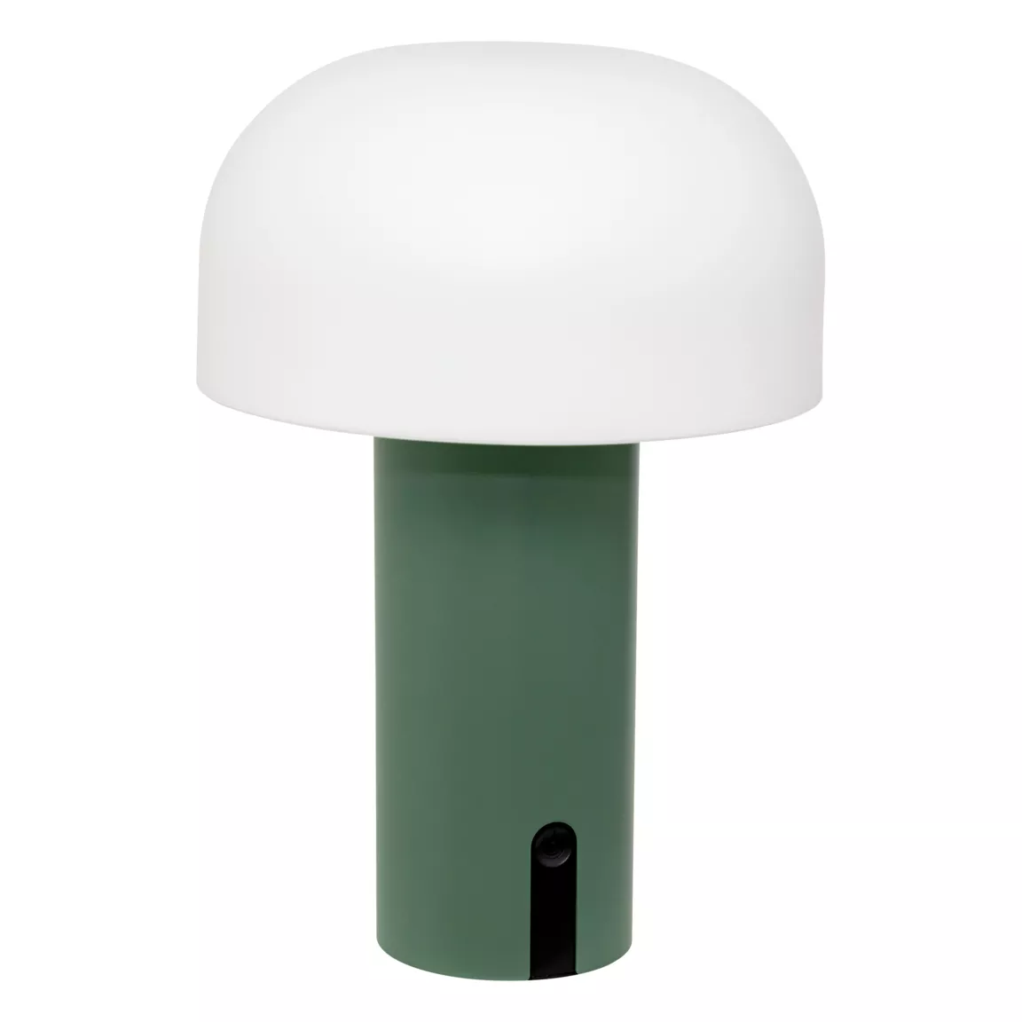 Lampe à poser extérieur métal (H22 cm) Jany Vert olive