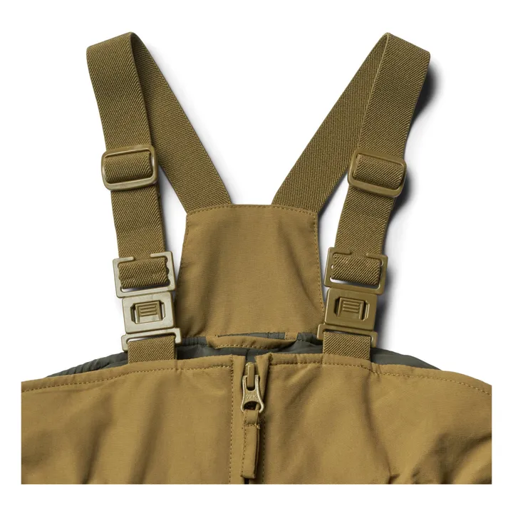 Wheat Pantalon de Ski Bretelles Matière Recyclée Sal Tech | Vert kaki