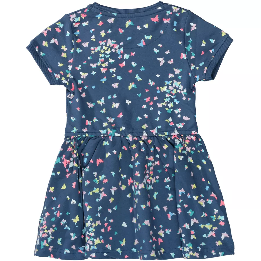 STACCATO Sweatkleid jeans blue gemustert