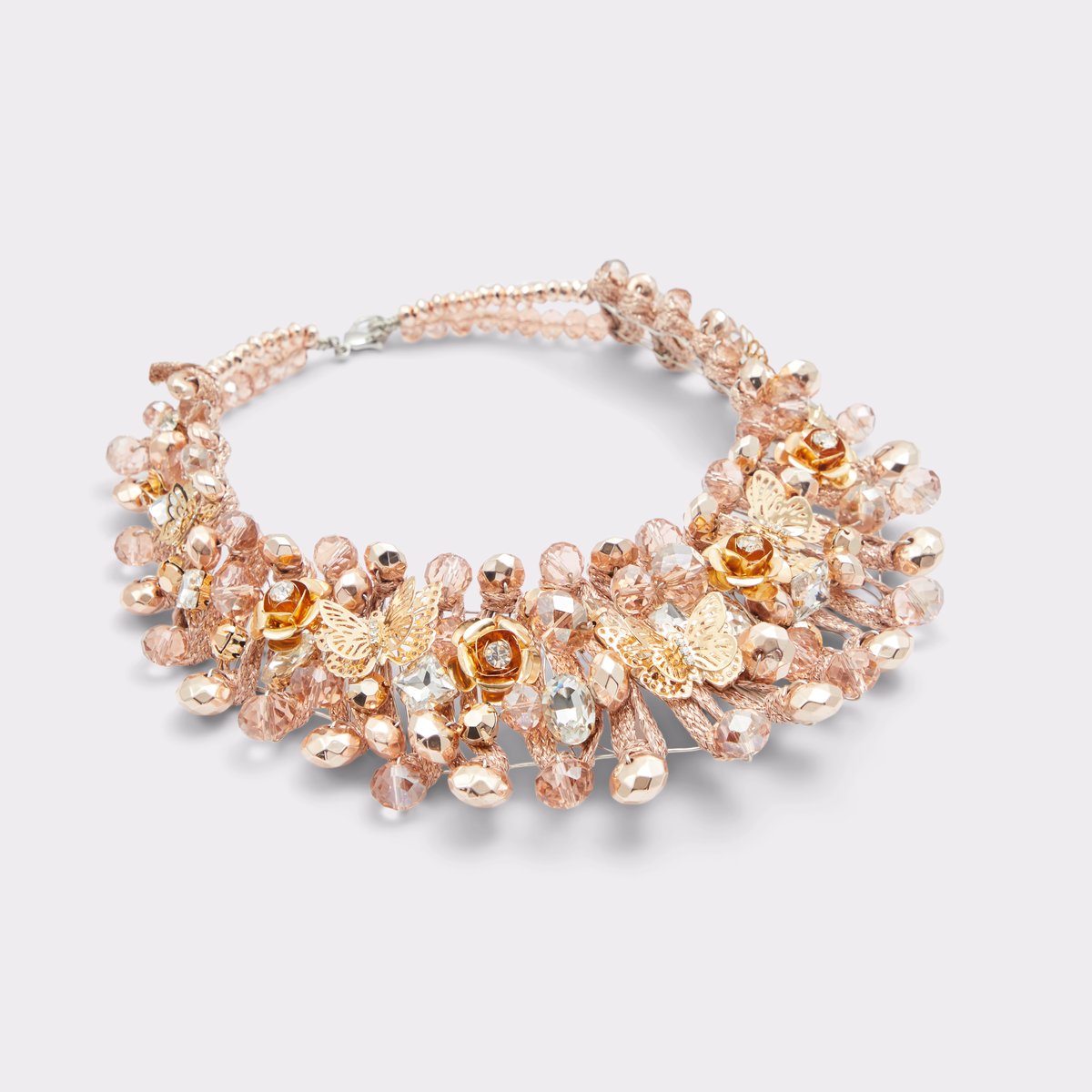 Arvanfly Light Pink Women Necklaces