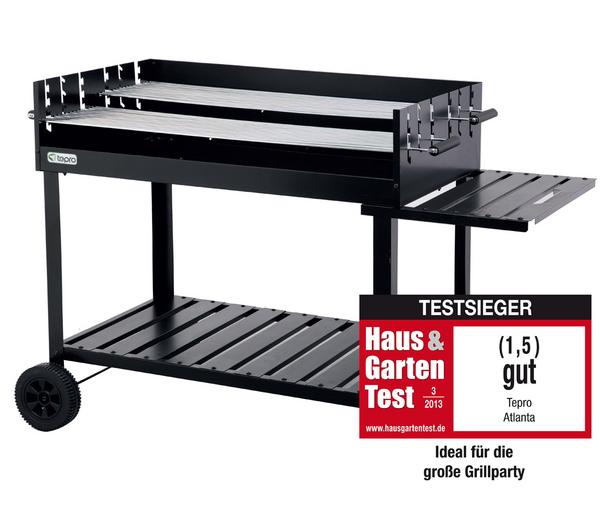 tepro Holzkohle- Grillwagen Atlanta