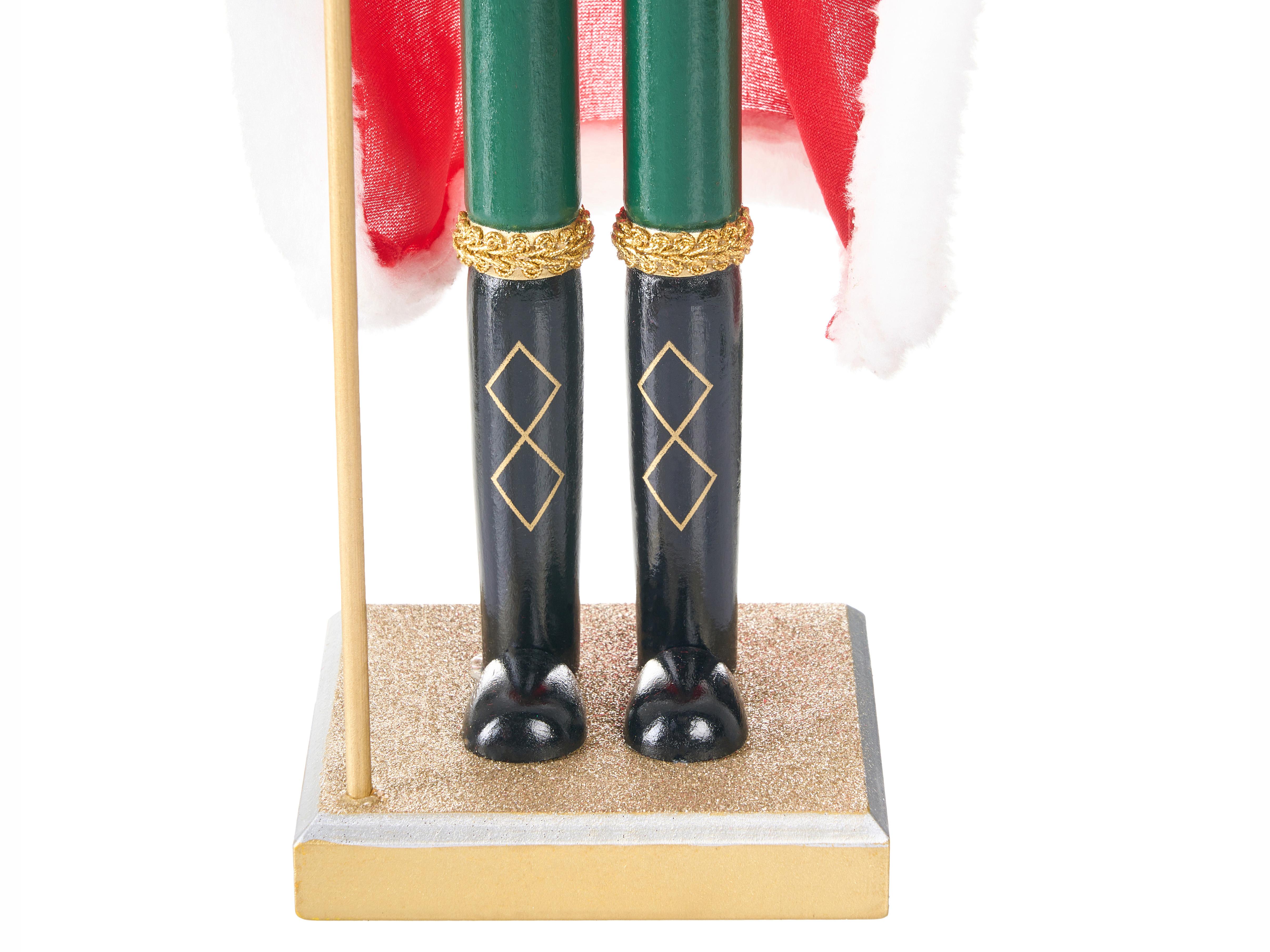 Figuur HALLSJON Notenkraker 50 cm Rood/groen