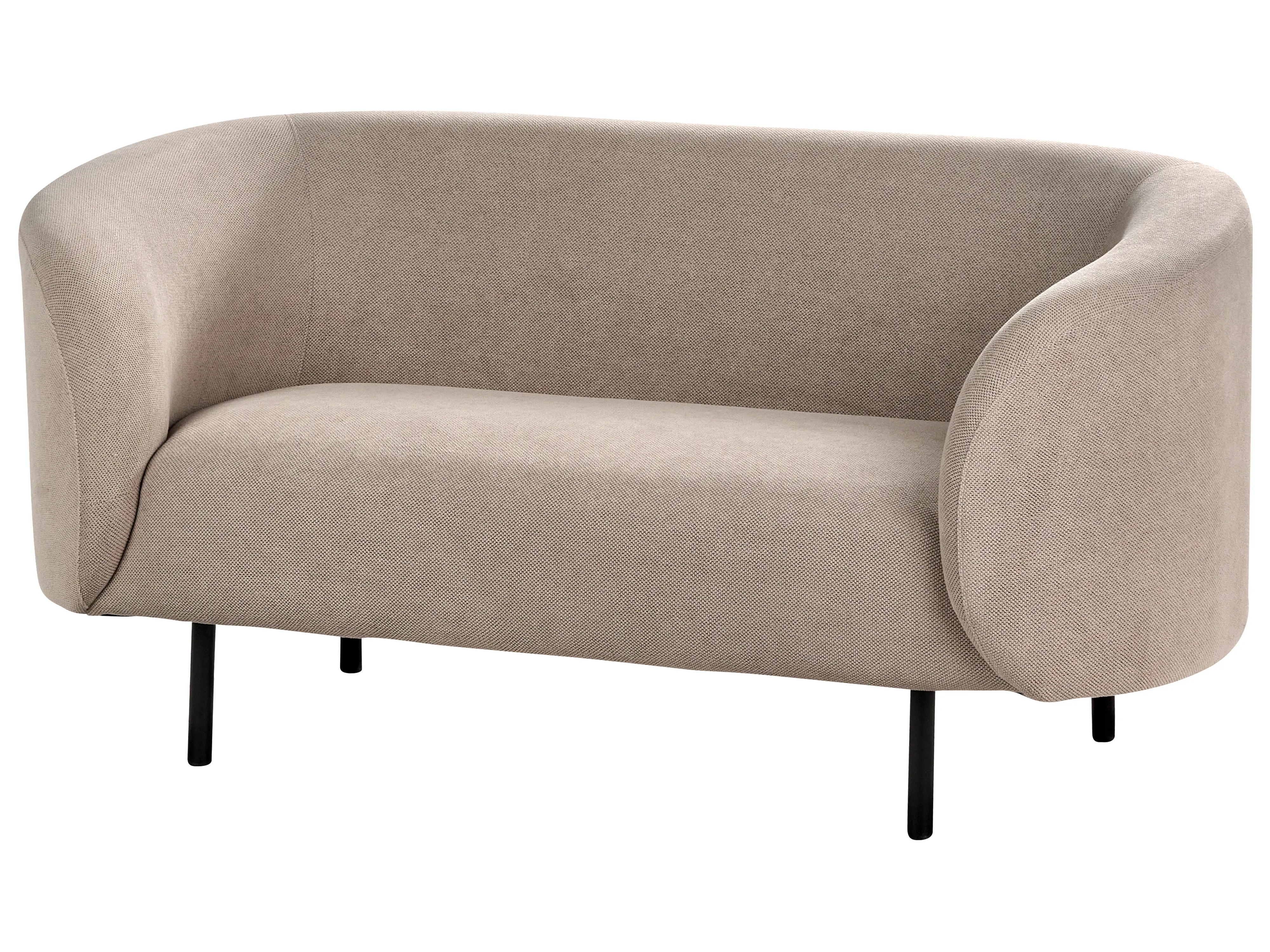 Bank 2-zits LOEN Stof Taupe