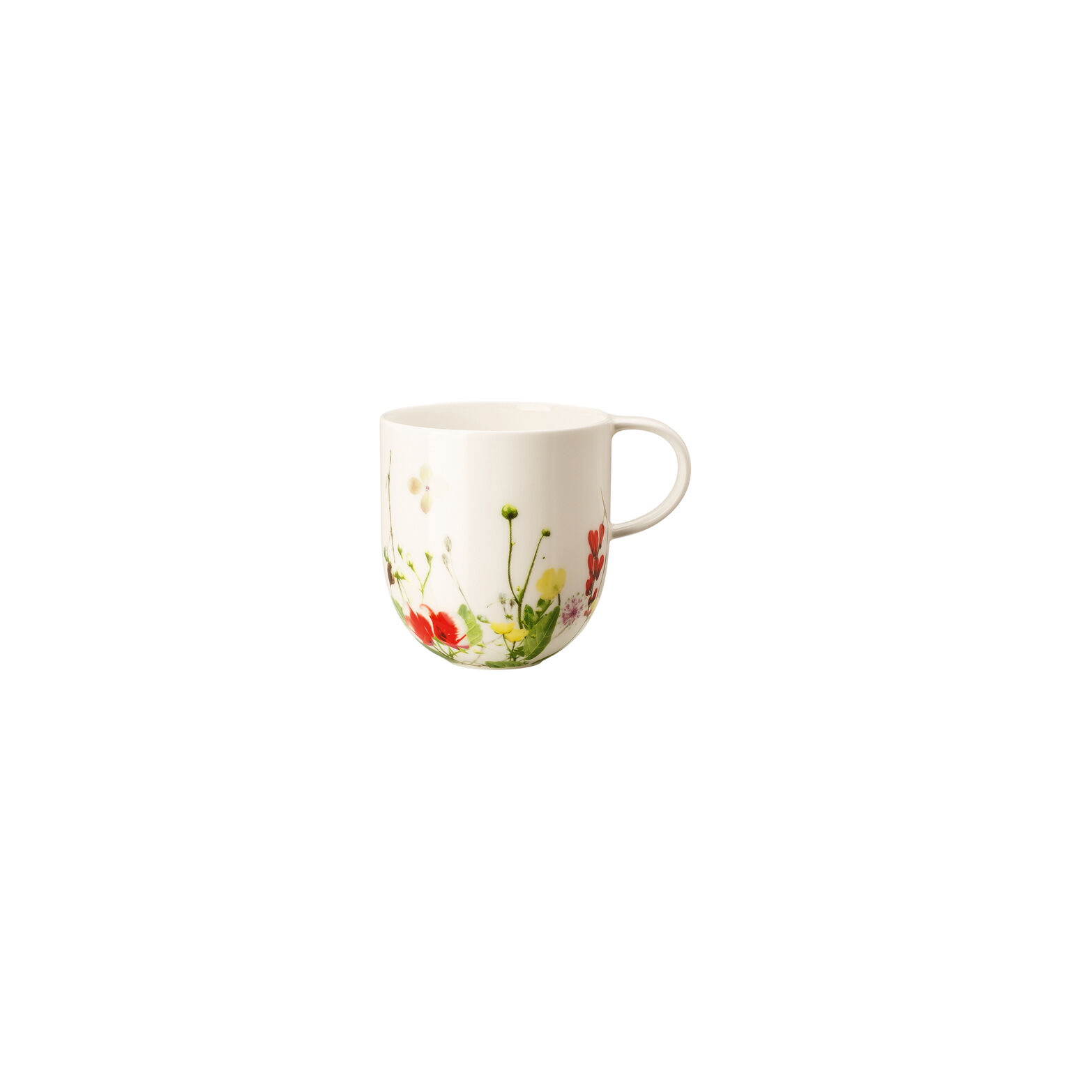 Brillance Bone China Fleurs Sauvages Becher mit Henkel