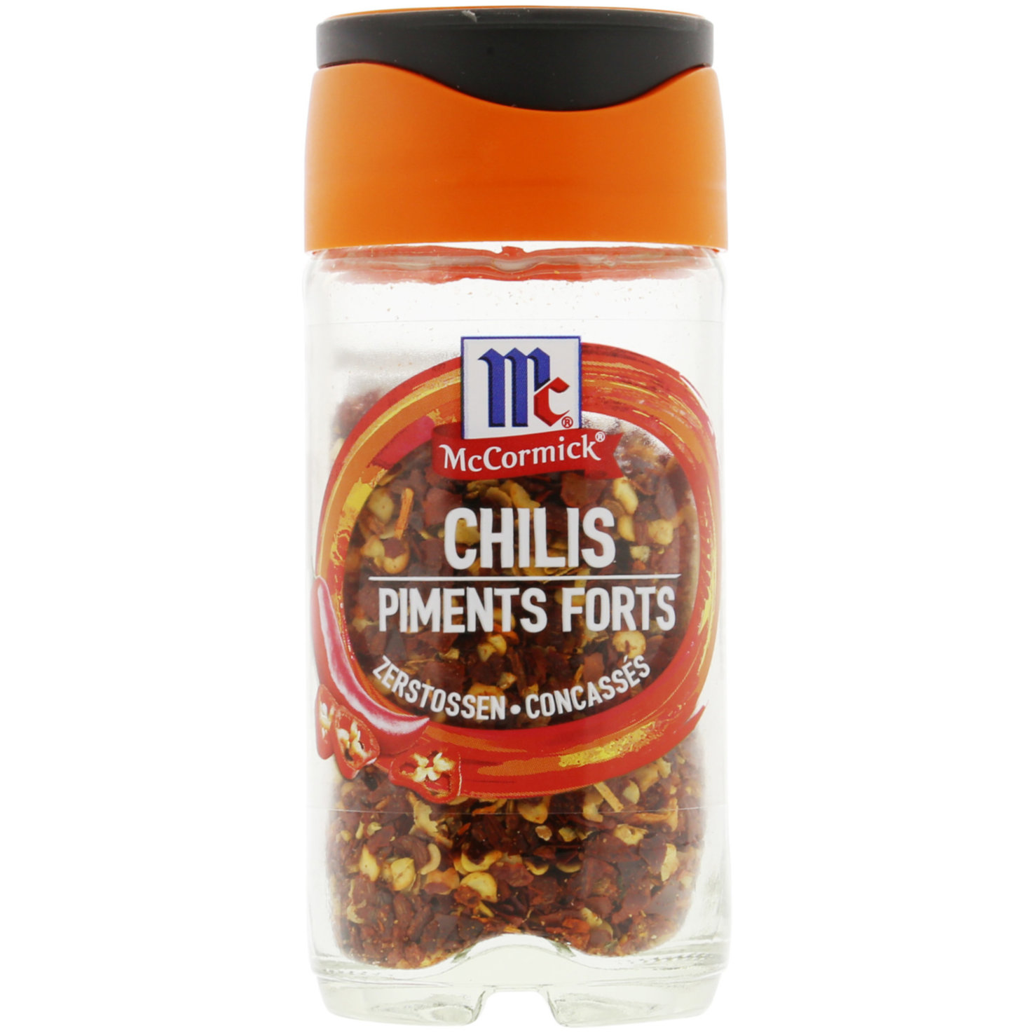 McCormick Chilies zerstossen