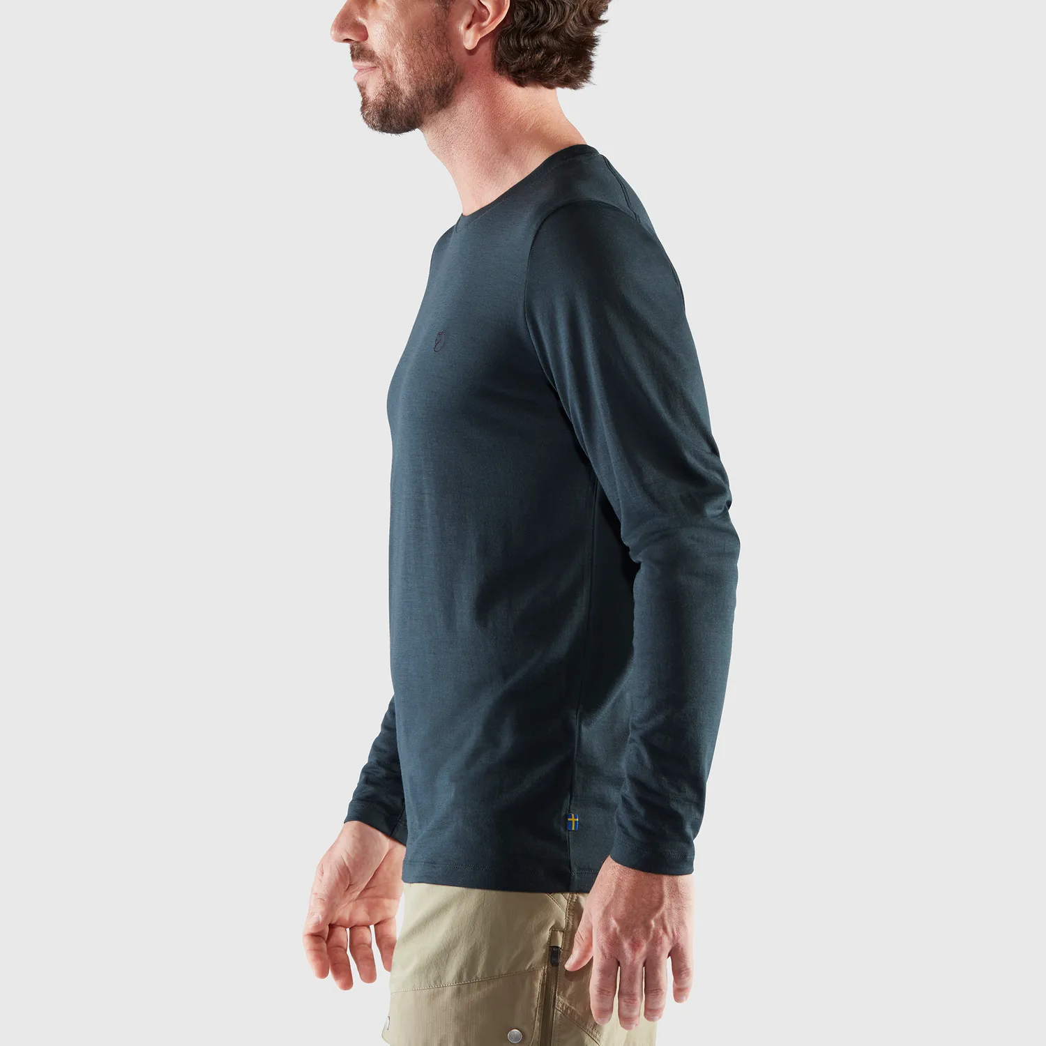 Fjällräven Men's Abisko Wool Ls Laurel Green