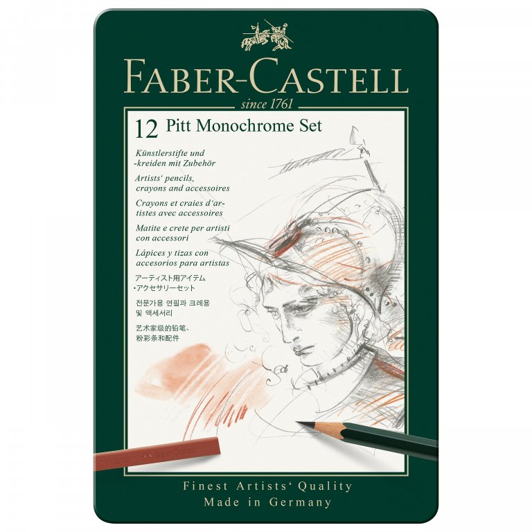 Faber-Castell Künstlerstift Pitt Monochrome, Set
