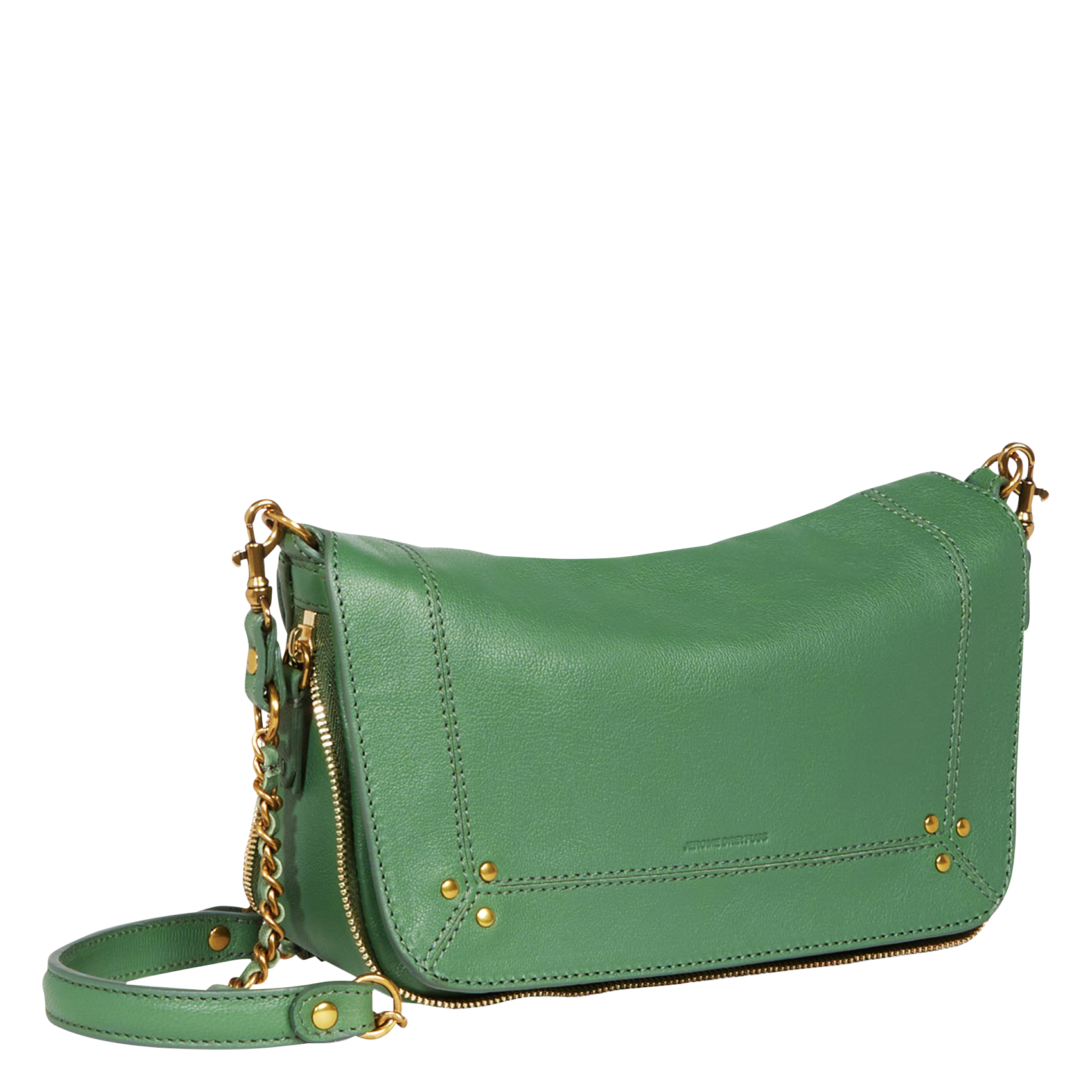 BOBI S - Sac bandoulière en cuir | Vert