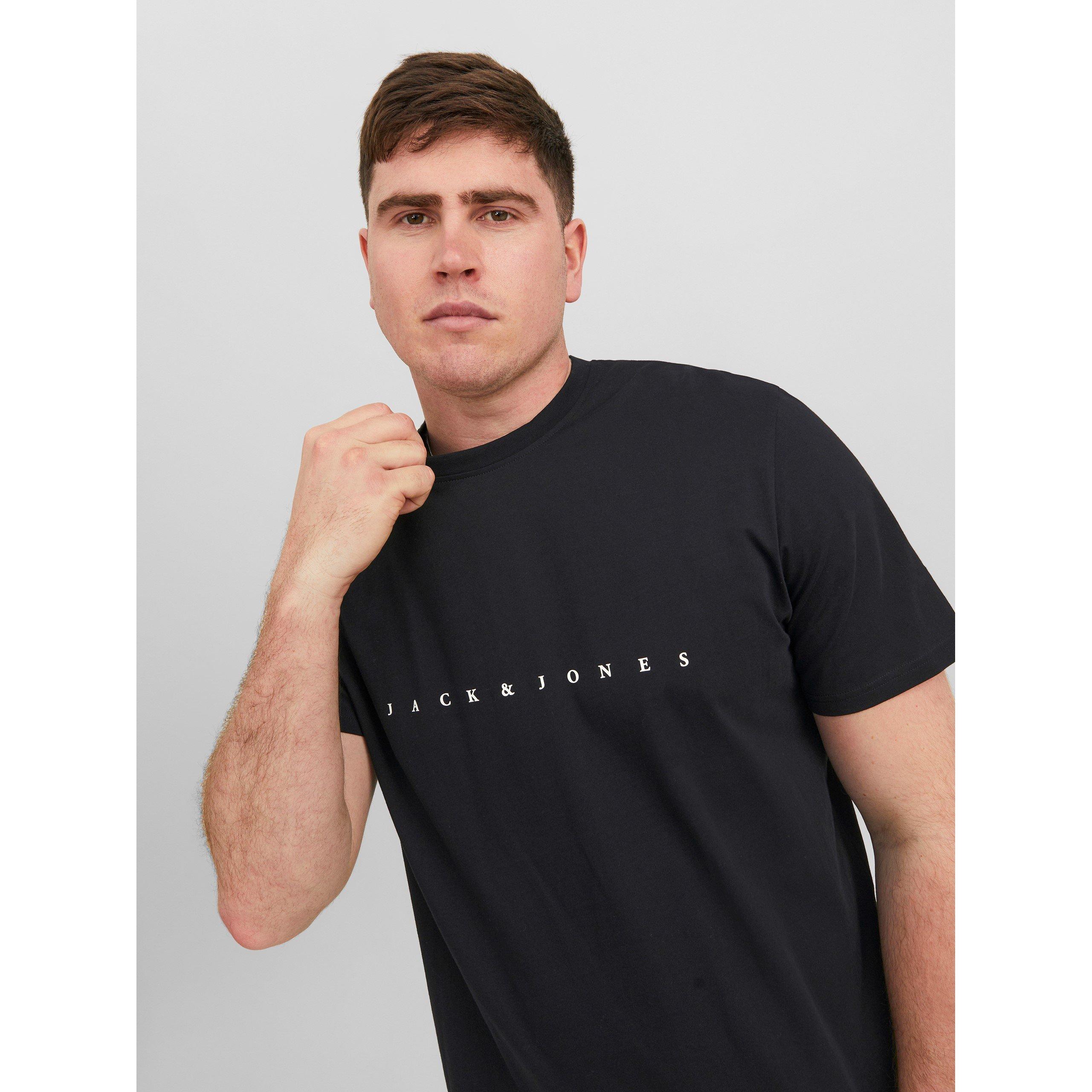Jack and Jones Jack Star T Shirt Mens Plus Size