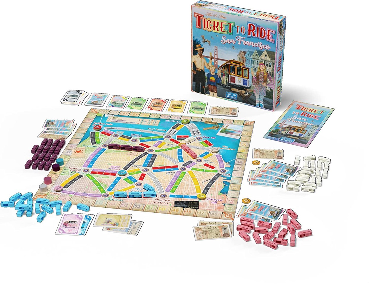 Ticket to Ride - San Francisco (Nordic)