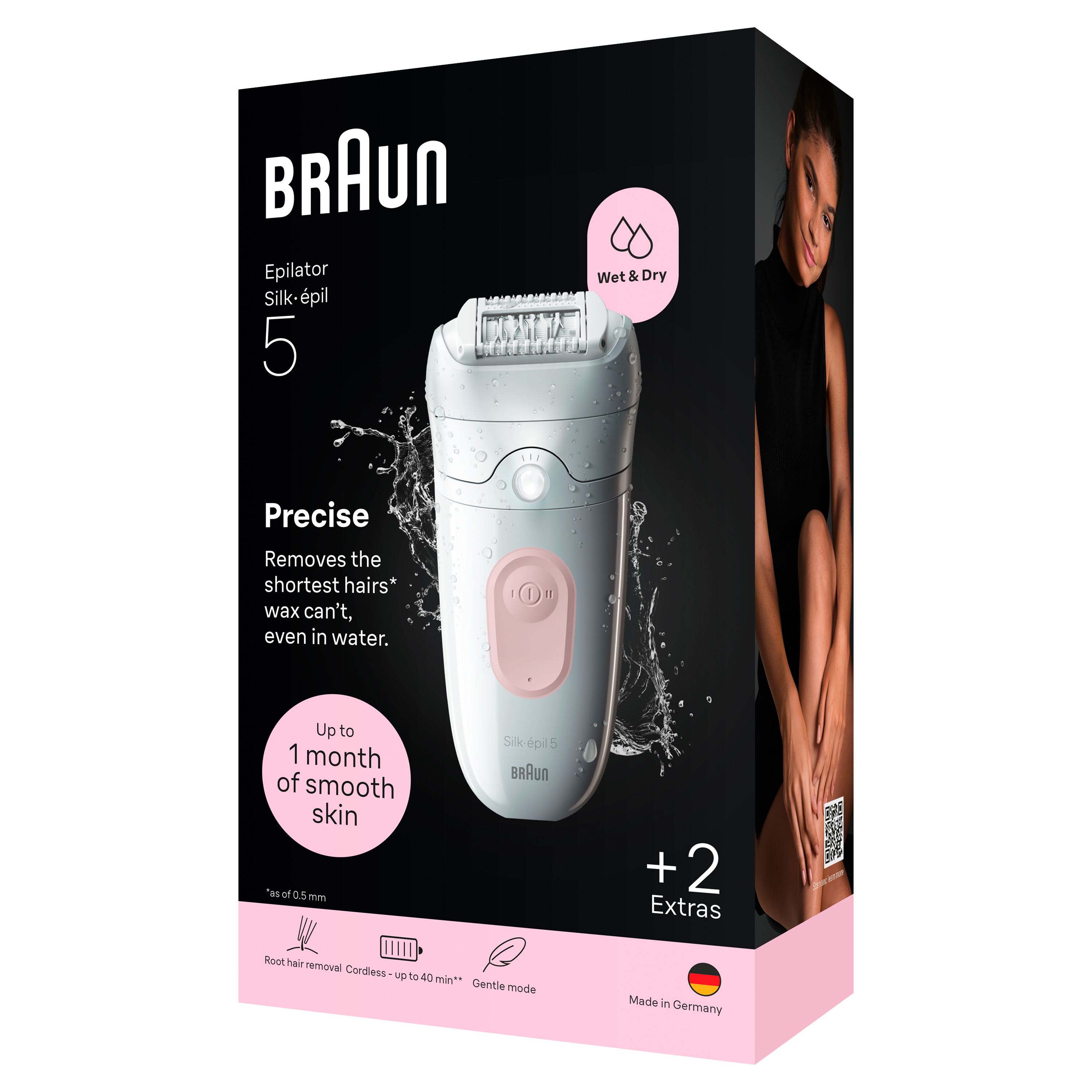Braun Silk·épil 5 5-011 epilator Wet & Dry