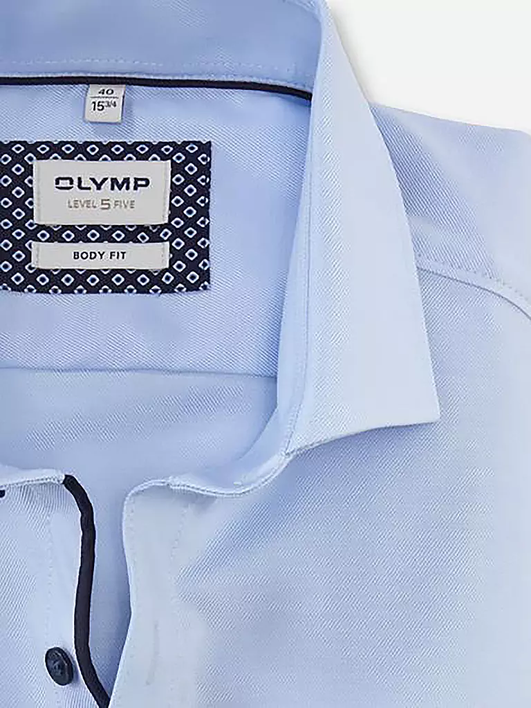 OLYMP LEVEL FIVE Hemd Body Fit blau