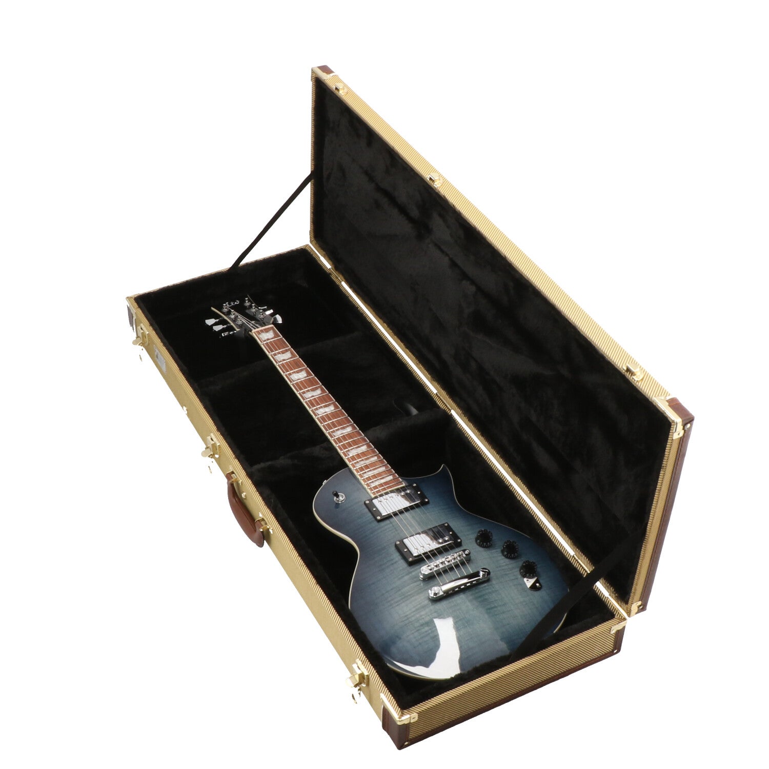 Fazley Protecc PGTW universele koffer voor elektrische gitaar Tweed