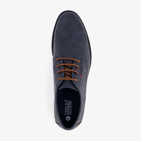 Emilio Salvatini heren veterschoenen blauw