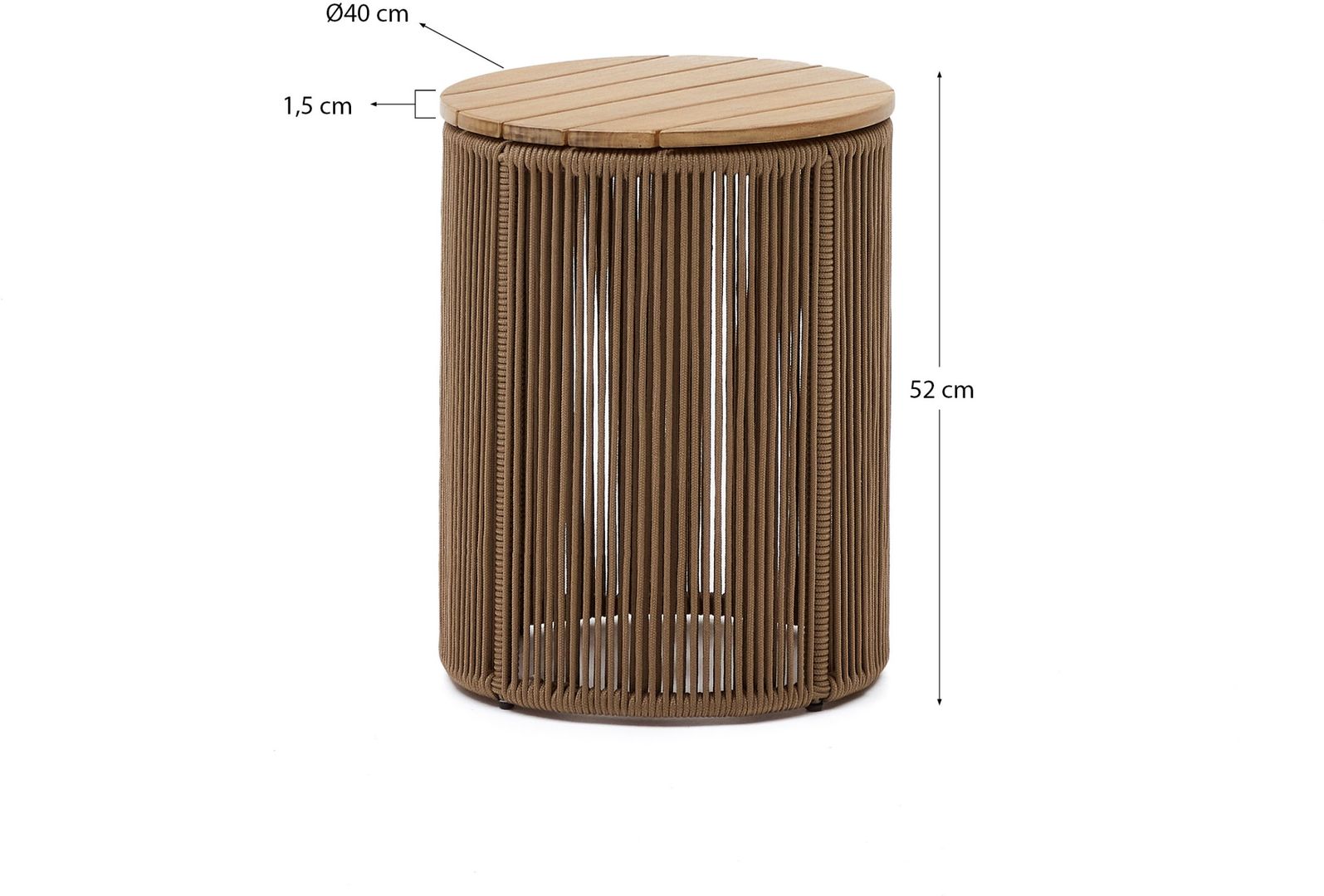 Kave Home   Dandara Bijzettafel