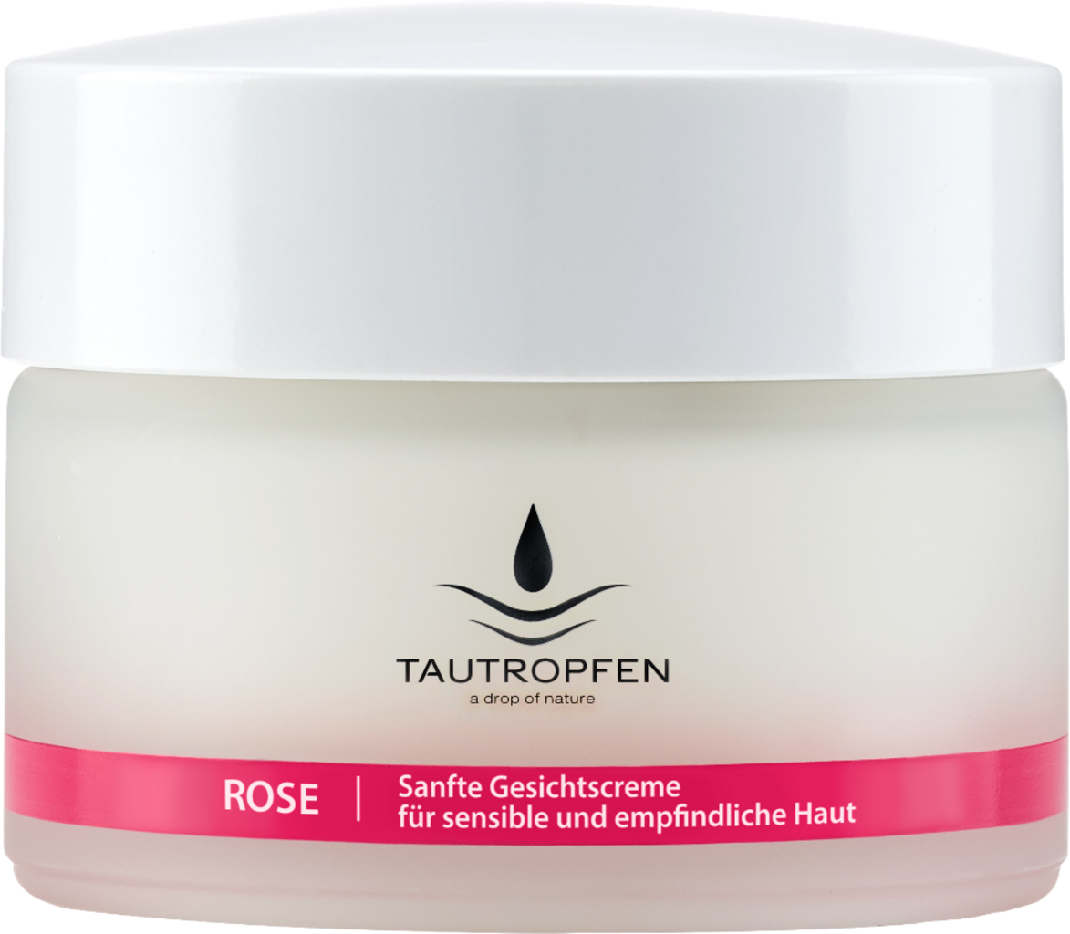 TAUTROPFEN  Rose Sanfte Gesichtscreme, 50 ml