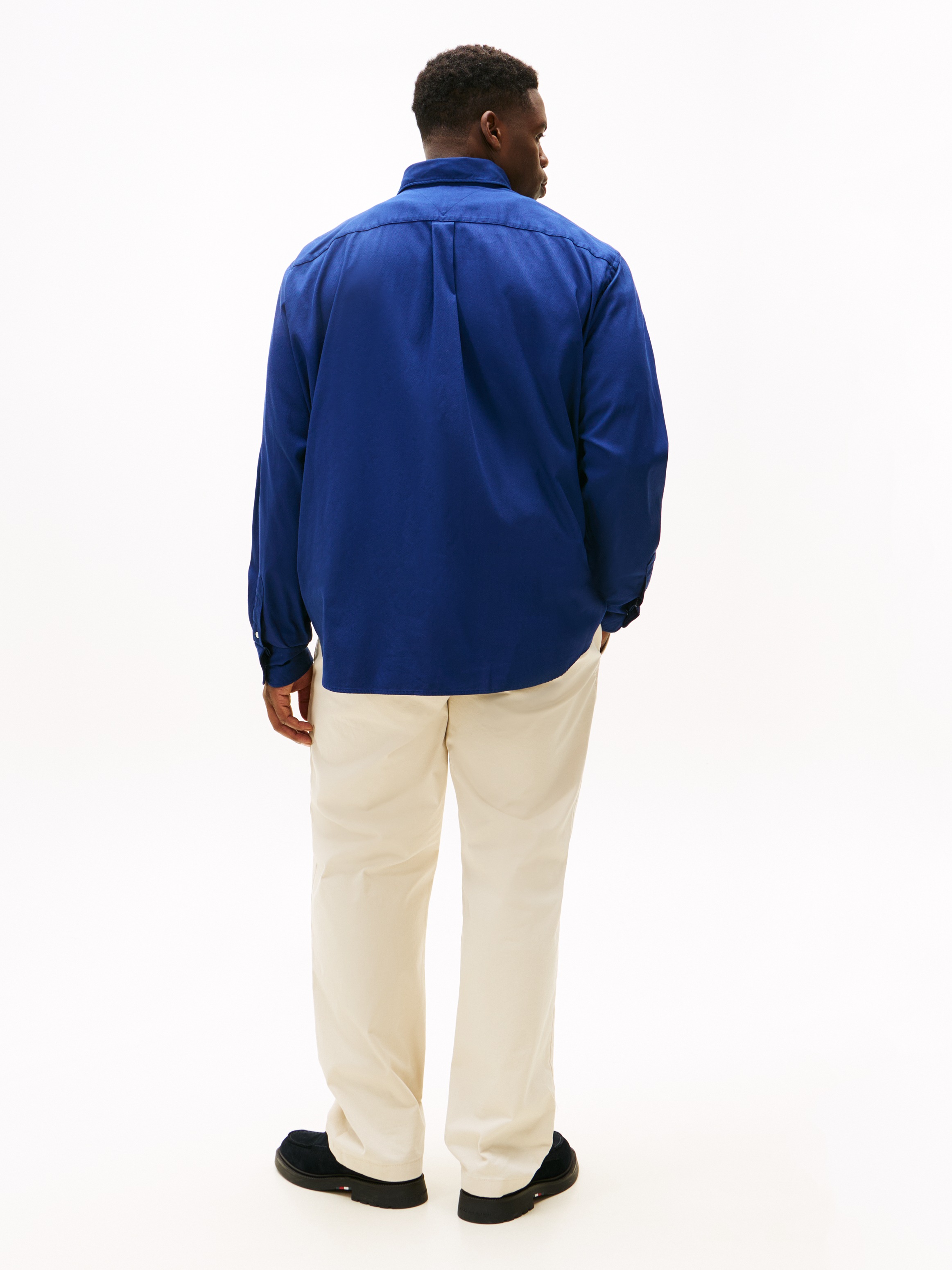 Tommy Hilfiger Big & Tall Langarmhemd , Grosse Grössen, Button-Down-Kragen