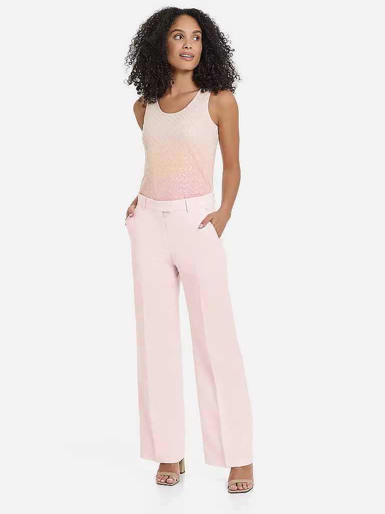 GERRY WEBER Businesshose rosa