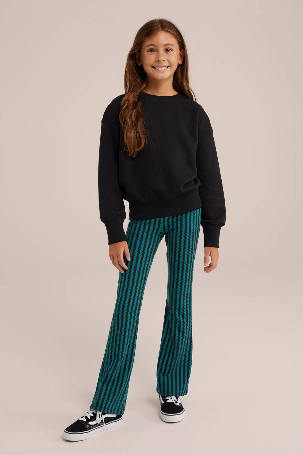 WE Fashion broek met all over print